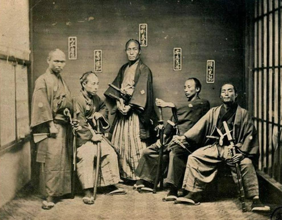 last samurai warriors photo 1860